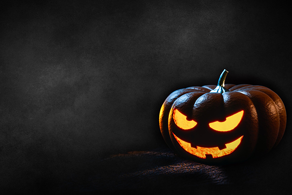 Läskig pumpa