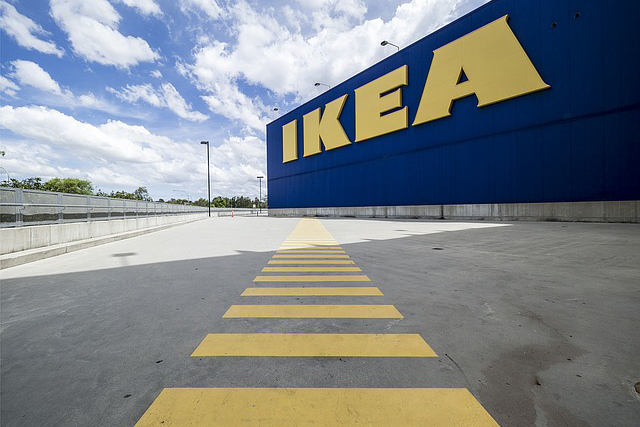 Foto av ett Ikea-varuhus.