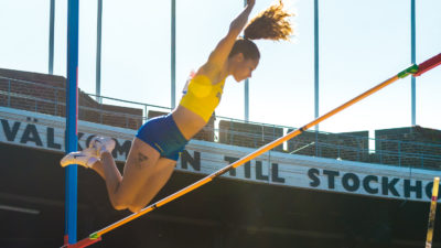 Angelica Bengtsson hoppar stavhopp